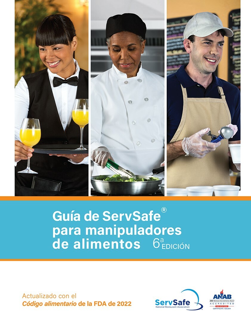 click to see details for ServSafe Food Handler Guides 6th Edition Spanish, 10 Packs 